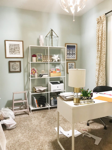 One Room Challenge: Choosing Office Layout (Week Two) | TNRH