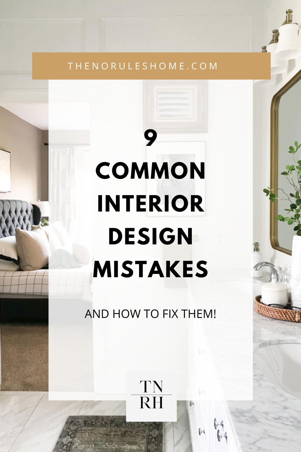 Interior Design Mistakes