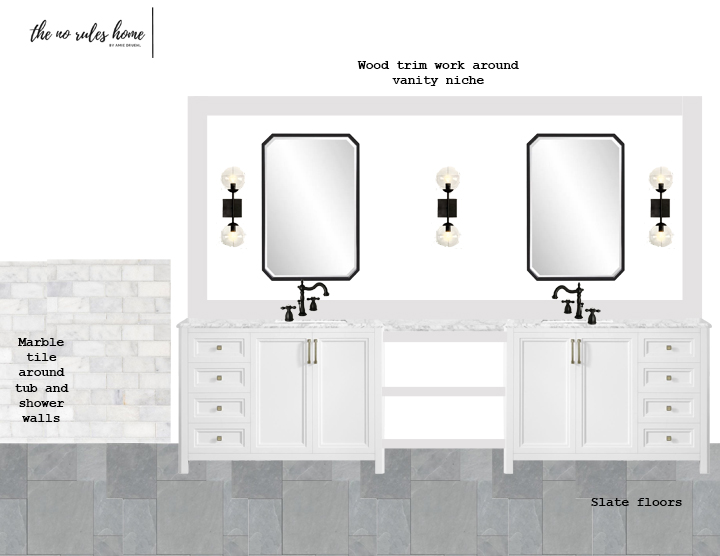 mudroom update - 5 projects - master bathroom design